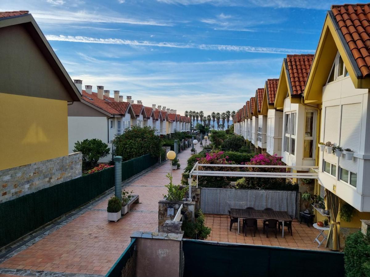 158A Triplex Rinconin Con Piscina Villa Gijón Buitenkant foto