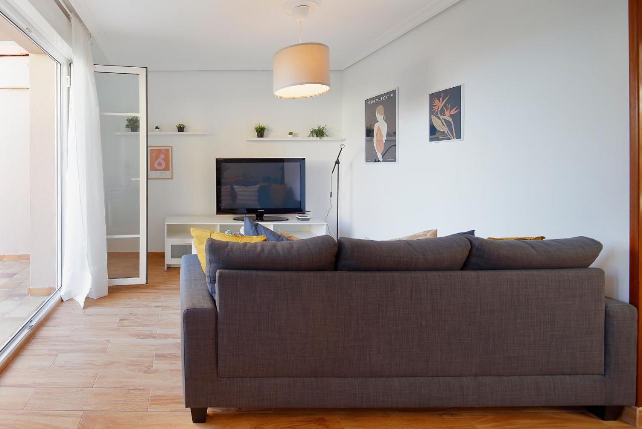 158A Triplex Rinconin Con Piscina Villa Gijón Buitenkant foto