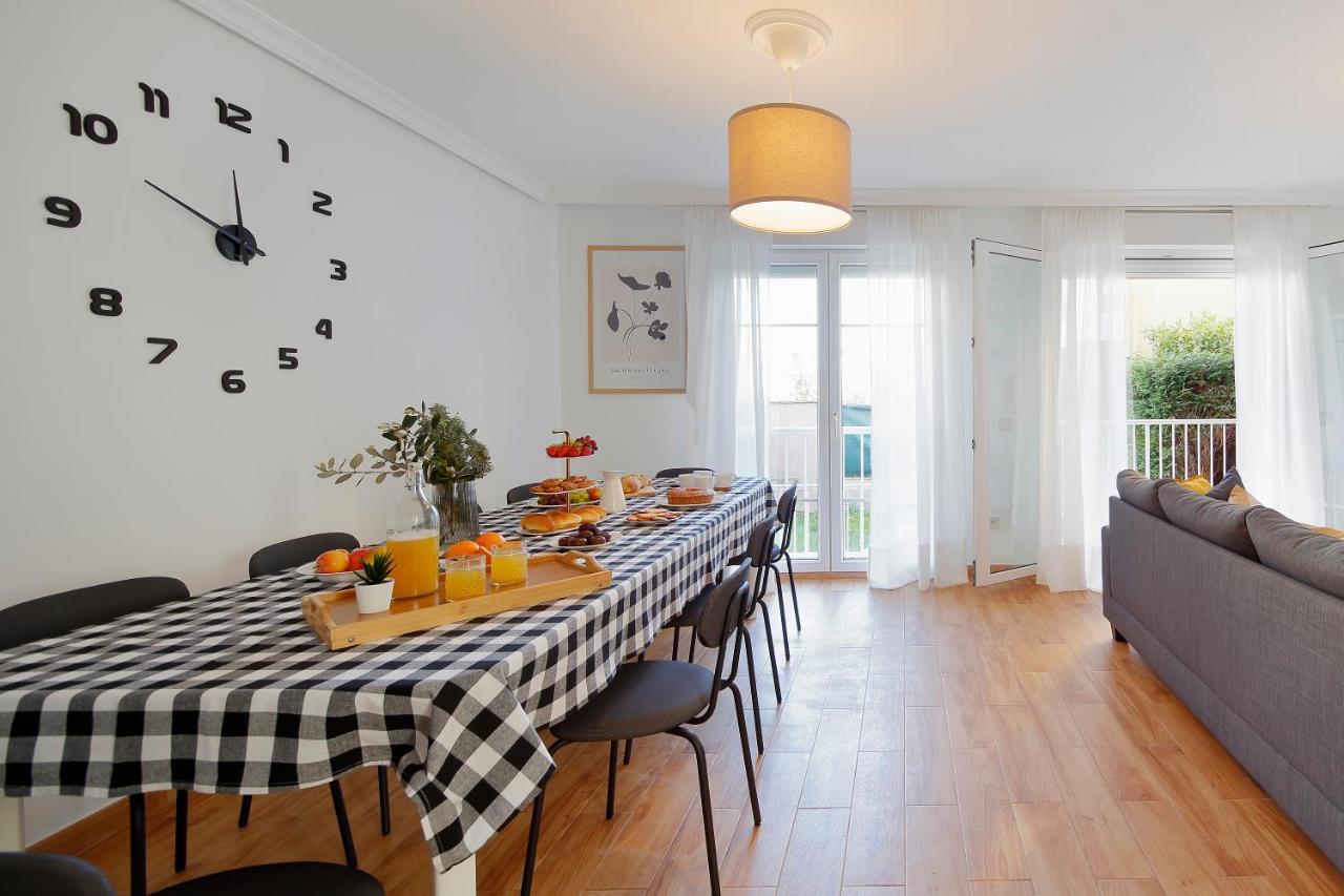 158A Triplex Rinconin Con Piscina Villa Gijón Buitenkant foto