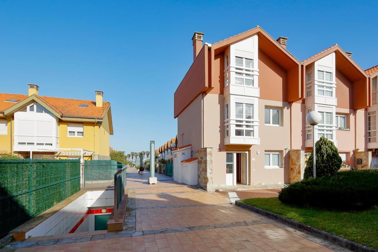 158A Triplex Rinconin Con Piscina Villa Gijón Buitenkant foto
