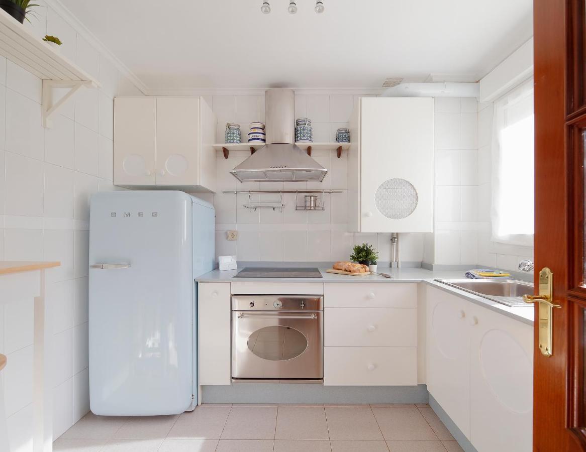 158A Triplex Rinconin Con Piscina Villa Gijón Buitenkant foto