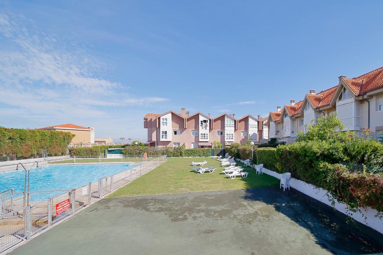 158A Triplex Rinconin Con Piscina Villa Gijón Buitenkant foto